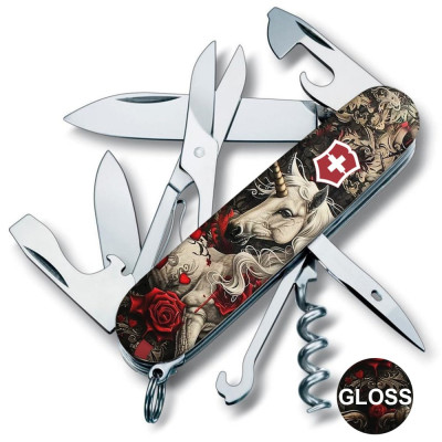 Складной нож Victorinox CLIMBER ZODIAC Волшебный единорог 1.3703.7.Z5240pk