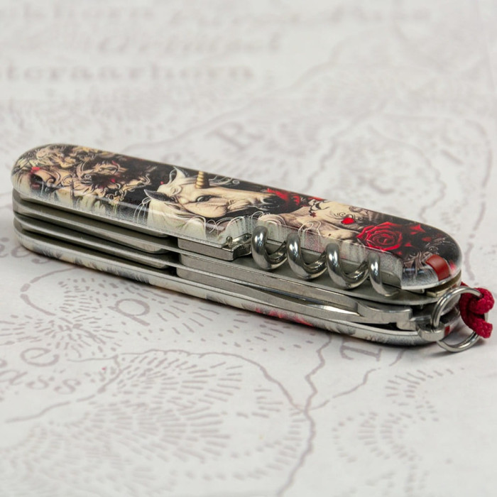 Складной нож Victorinox CLIMBER ZODIAC Волшебный единорог 1.3703.7.Z5240pk  