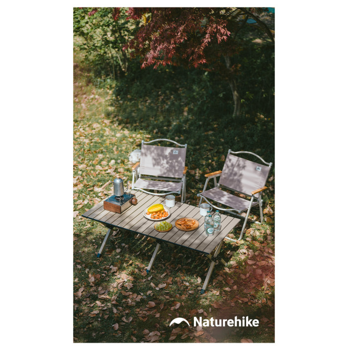 Складной стол Naturehike Star Jane T01 CNK2550JJ018, 119х60 см, углеродистая сталь, черный  