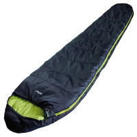 Спальный мешок High Peak Safari, синий/зеленый, правый