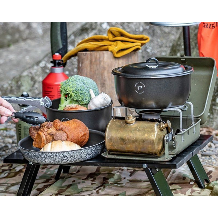 Набор посуды Trangia Tundra III 1.75/1.5 л (два котелка, сковорода, крышка, ручка, чехол)  