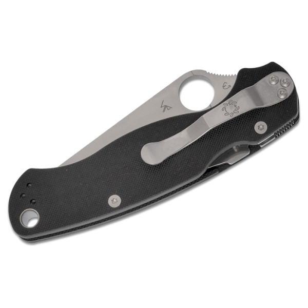 Нож Spyderco Para Military 2 Left Hand G-10 Black (C81GPLE2)  