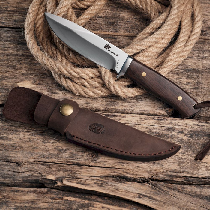 Нож HX Outdoors D-243, дерево  