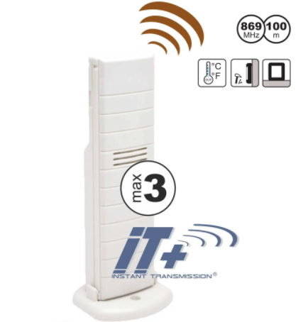 Метеостанция Technoline Mobile Alerts MA10920 IT - черная/серебристая  