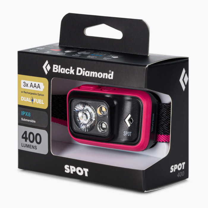 Фонарь налобный Black Diamond Spot 400 Ultra Pink  