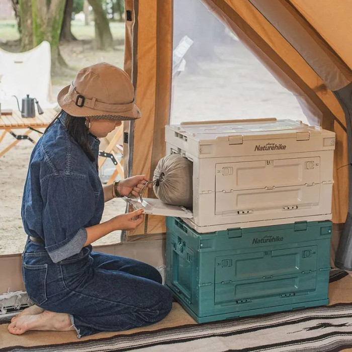 Складной контейнер Naturehike NH20SJ036 80 л зеленый  