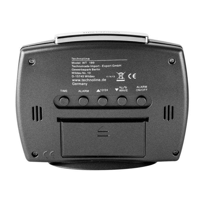 Часы настольные Technoline WT189 Anthracite (WT189 anthrazit)  