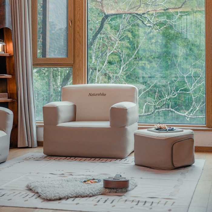 Пуф надувной Naturehike CNH22DZ023, бежевый  