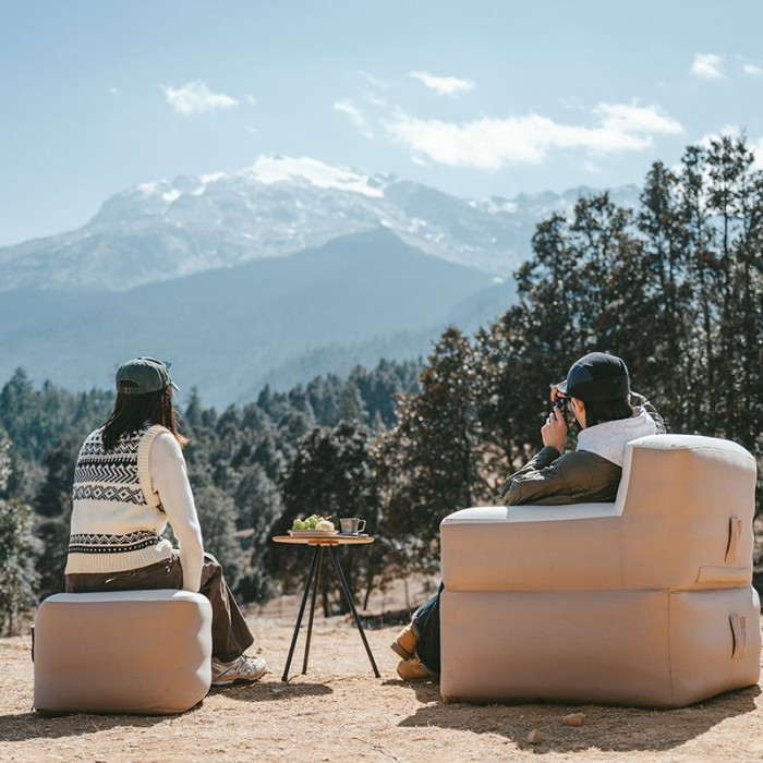 Пуф надувной Naturehike CNH22DZ023, бежевый  