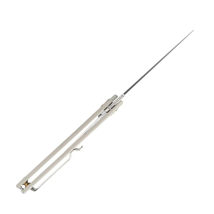 Нож складной карманный SRM Air 105M-GK, (7,5 см) 14C28N/G10, белый  