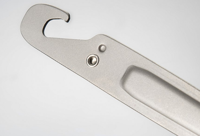 Ложка-вилка Fire-Maple Woodpecker, титановая  