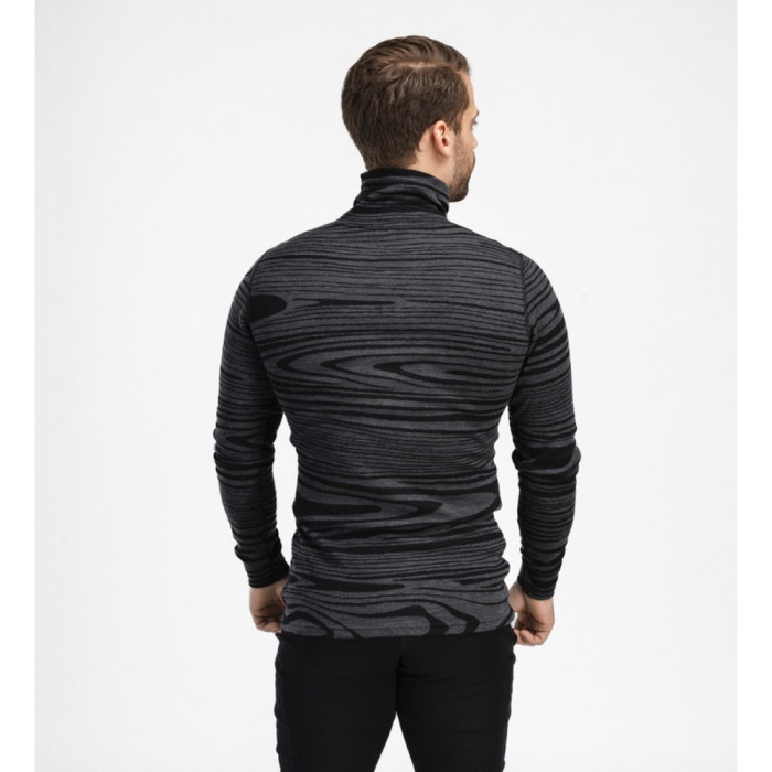 Термокофта муж. Aclima WarmWool 200 Roll Neck M's Black Motion XL  