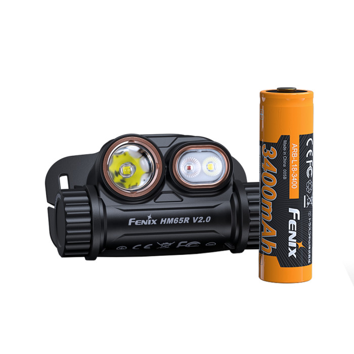Фонарь налобный Fenix HM65R V2.0  