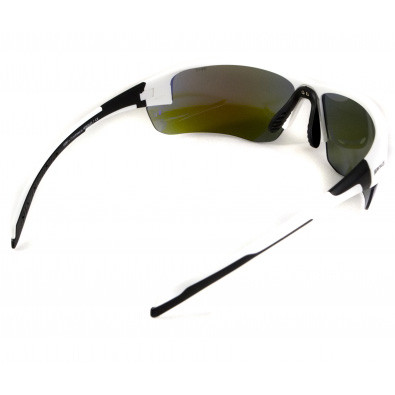 Очки Global Vision Hercules-7 White (G-Tech red) зеркальные красные в белой оправе  