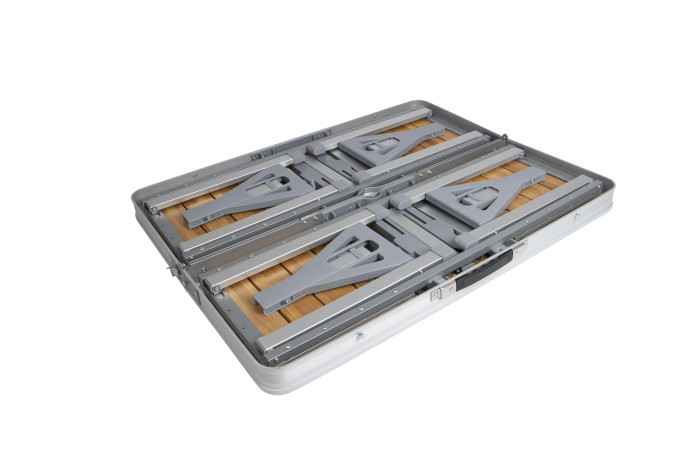 Стол Bo-Camp Бамбук  коричневый/серый (1404800)  