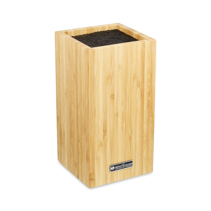 Универсальный блок для кухонных ножей Grossman SL2724-Bamboo 