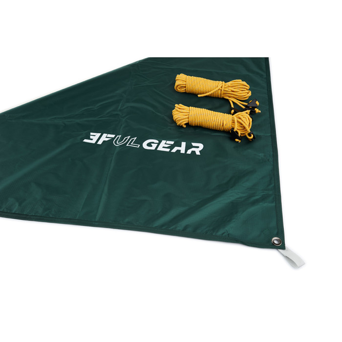 Тент 3F Ul Gear Ultralight 15D 3*3 зеленый  