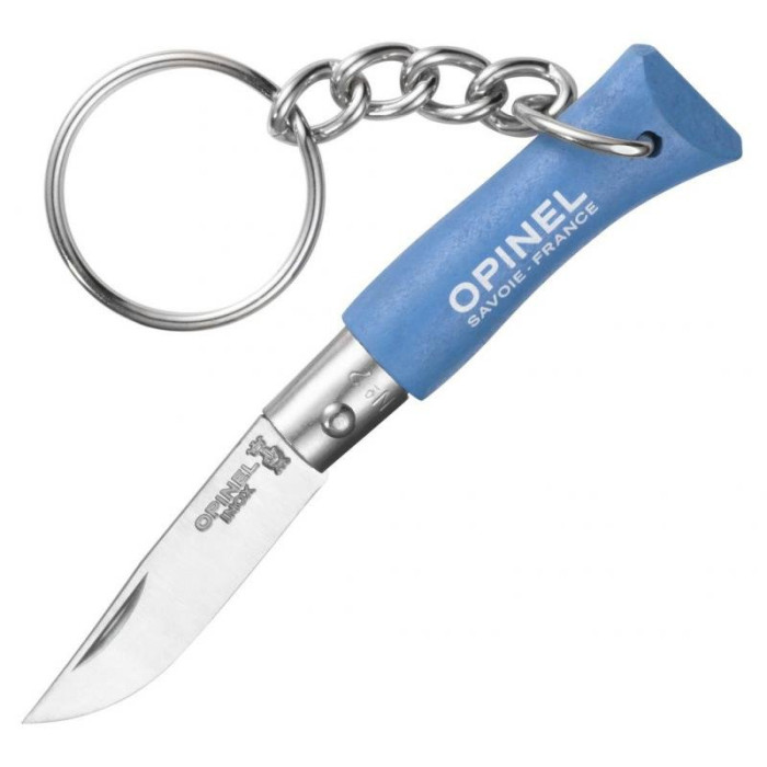Нож-брелок Opinel №2 (голубой)  