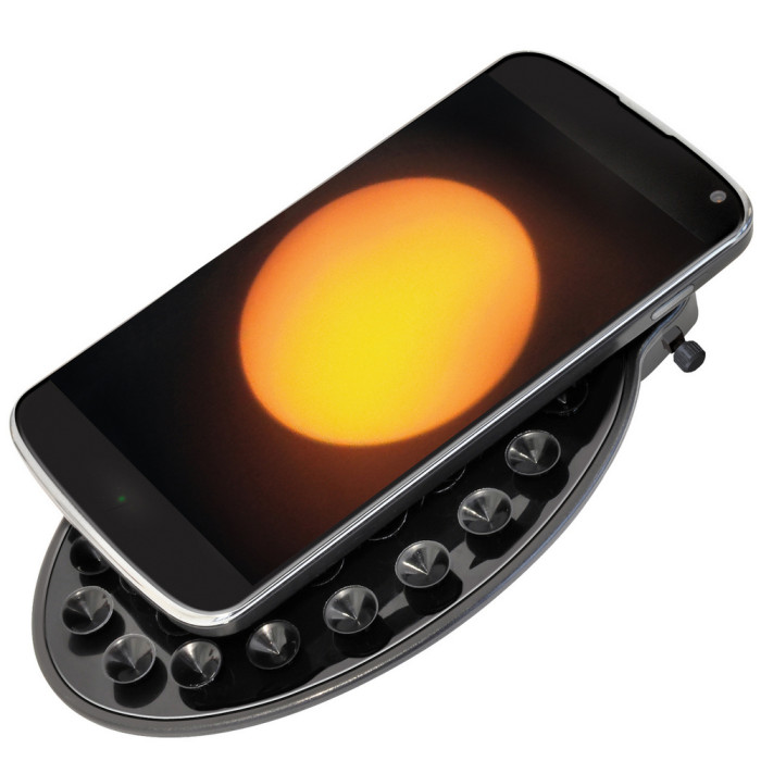 Телескоп Bresser Venus Solar 76/700 AZ Carbon с адаптером для смартфона (4541009/11246) (921630)  