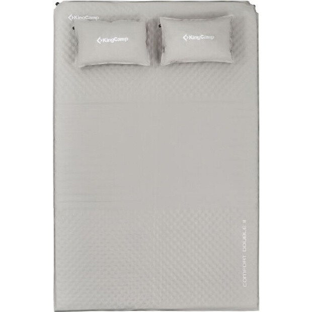 Самонадувающийся коврик  KingCamp COMFORT DOUBLE Ⅱ (KM3594) MEDIUMGREY  
