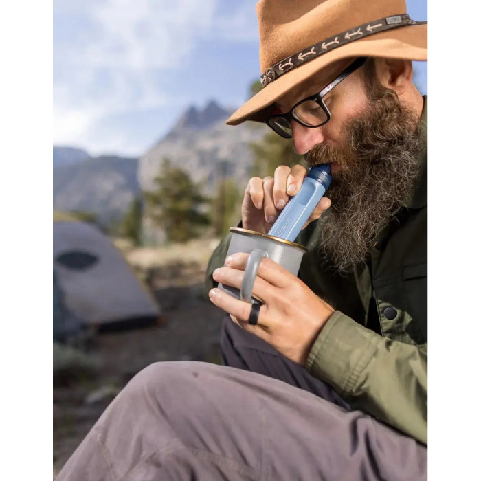 Фильтр для воды LifeStraw Peak Personal, Mountain Blue (LSW LSPSPMBWW)  