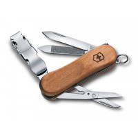 Нож складной Victorinox Nailclip Wood 580 (0.6461.63)