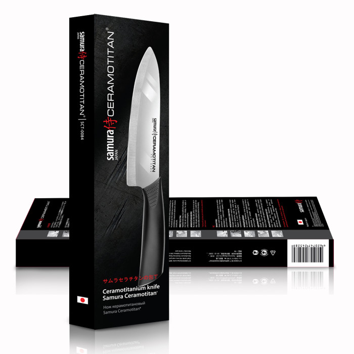 Нож кухонный Samura Ceramotitan Шеф, 175 мм, SCT-0084  