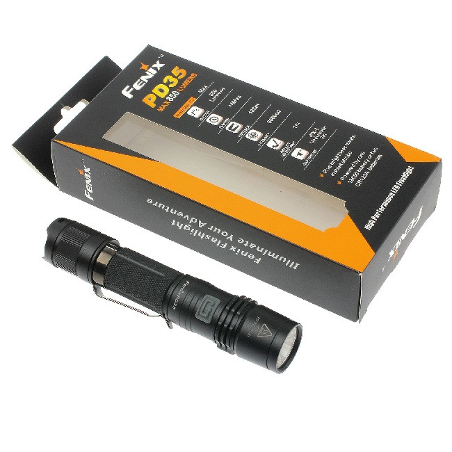 Тактический фонарь Fenix PD35 , серый, XM-L2 (U2), 960 люмен  