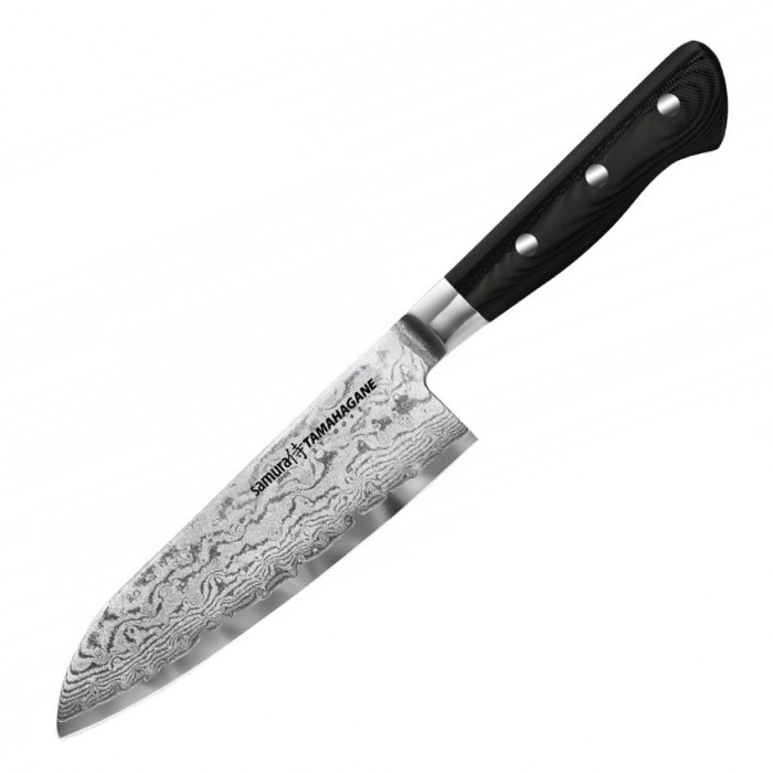 Нож кухонный Samura Tamahagane Сантоку 170 мм, ST-0095  
