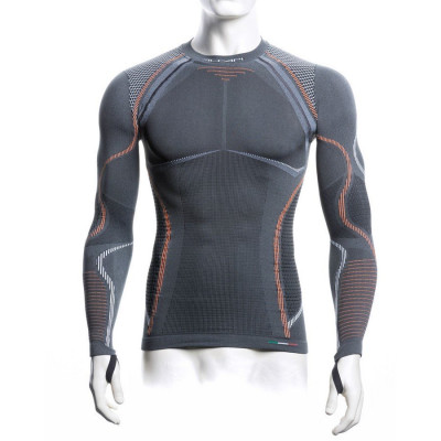 Футболка Accapi Ergoracing Long Sleeve Shirt Man 967 anthracite, XS/S
