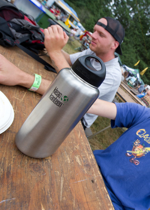 Фляга Klean Kanteen Wide Brushed Stainless 1182 мл  