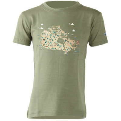 Термофутболка детская Lasting WILLY 6666 - 130 - зеленый