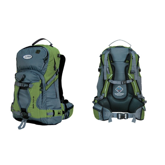 Рюкзак Terra Incognita Snow-Tech 40, оранжевый  