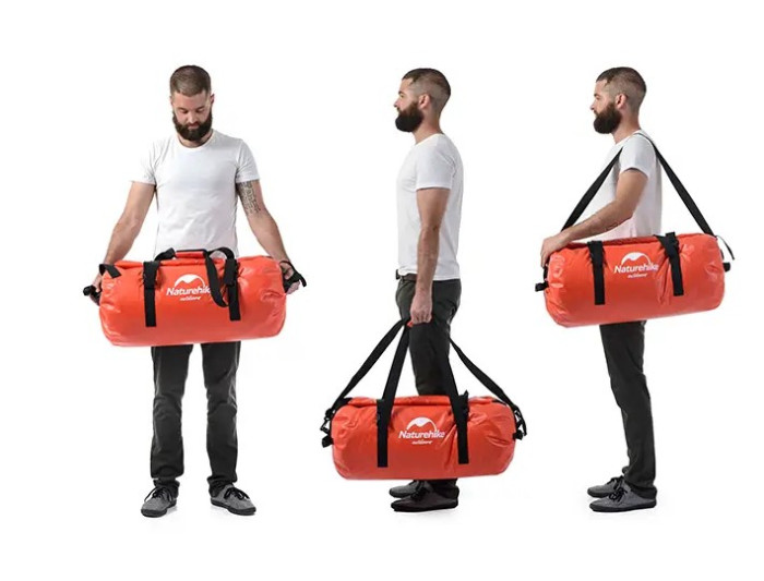 Гермобаул Naturehike 500D 120 л NH20FSB03 yellow  