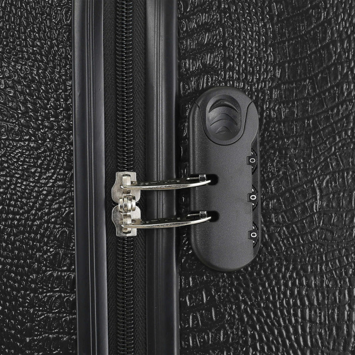 Чемодан Semi Line 24" (M) Black (T5638-2)  