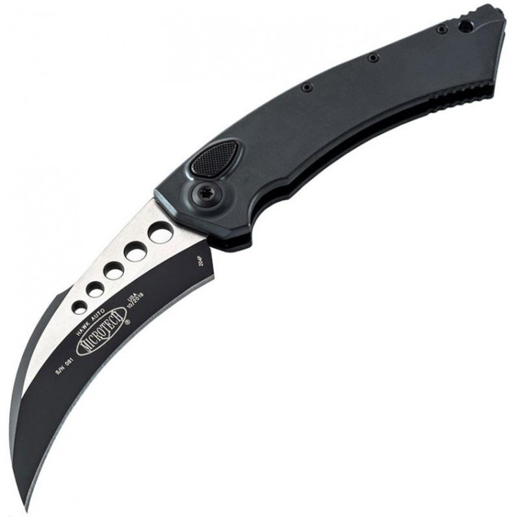 Нож Microtech Hawk Auto Black Blade 166-1T 
