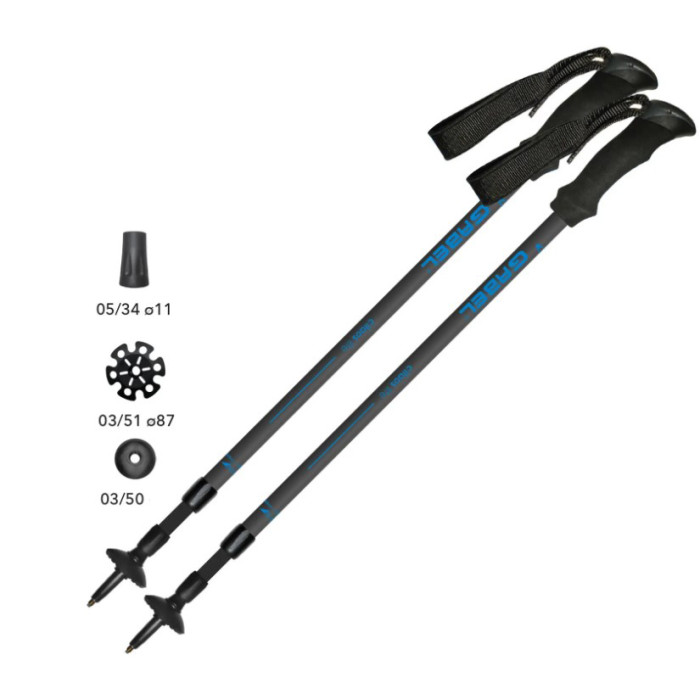 Палки треккинговые Gabel Cilaos Lite Blue (7007447200000) 