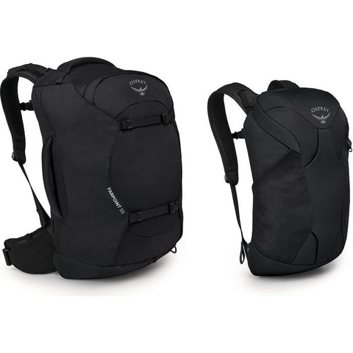 Рюкзак Osprey Farpoint 55 л Black - O/S - черный  