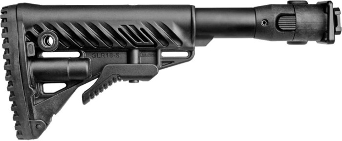 Приклад+адаптер приклада FAB Defense складной телескопический для АКС/АКСУ (fx-m4aks)  