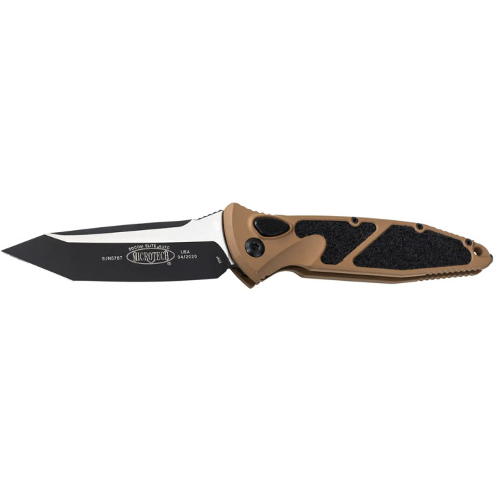 Нож Microtech Socom Elite T/E-Auto Black Standard Tan