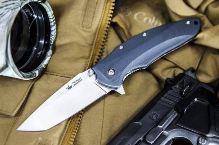 Нож Kizlyar Supreme Zorg сатин, сталь D2  