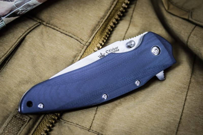 Нож Kizlyar Supreme Zorg сатин, сталь D2  