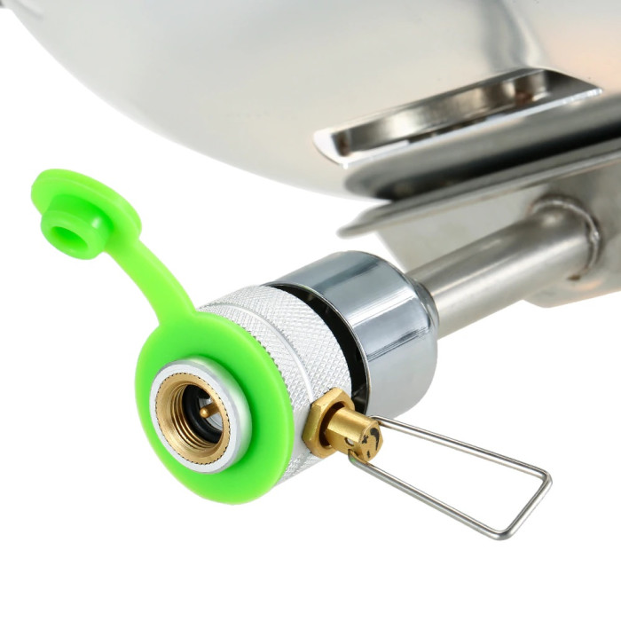 Газовый обогреватель BRS-H22 + Газовый баллон резьбовой бутановый Quest, 450гр  