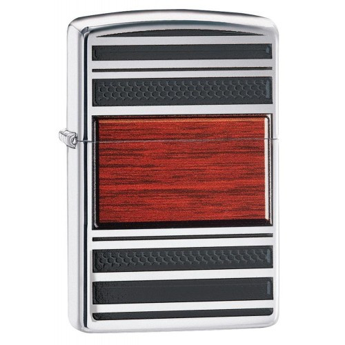 Зажигалка Zippo Steel And Wood 28676  