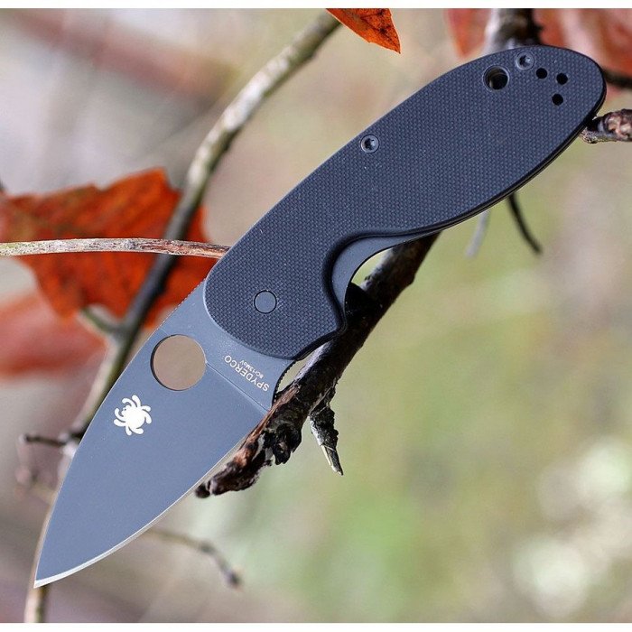 Нож Spyderco Efficent Black Blade (C216GPBBK)  