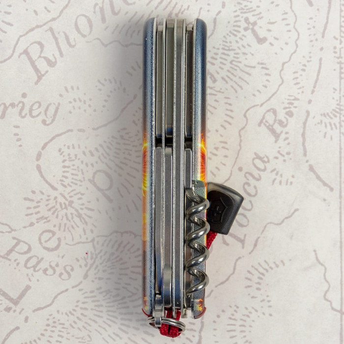 Складной нож Victorinox HUNTSMAN ZODIAC Огненный пегас 1.3713.3.Z5250pk  