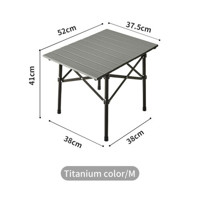 Складной стол Naturehike Yamami Y01 CNK2450JJ027, М, алюминий  