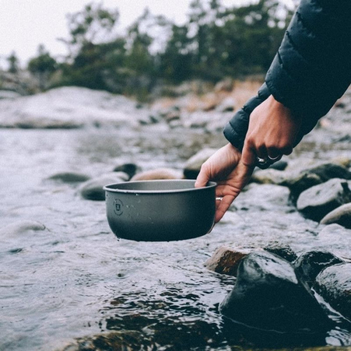 Набор посуды Trangia Tundra III HA 1.75/1.5 л (два котелка, сковорода, крышка, ручка, чехол)  