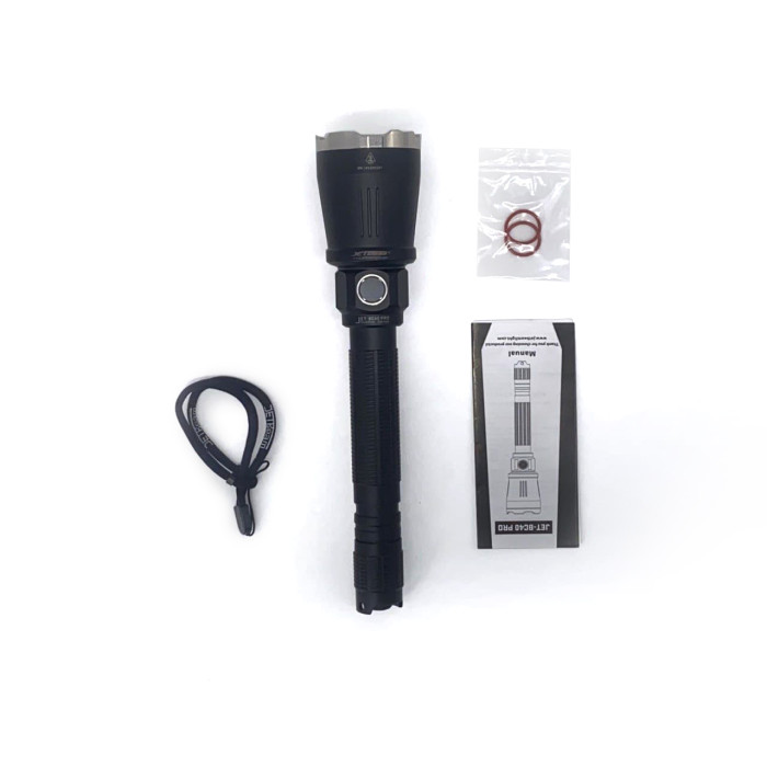Ручной фонарь JetBeam BC40 PRO, 2930 лм.  