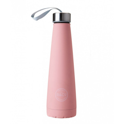 Термобутылка Summit B&amp;Co Conical Bottle Flask Rubberized Blush Pink 450 мл